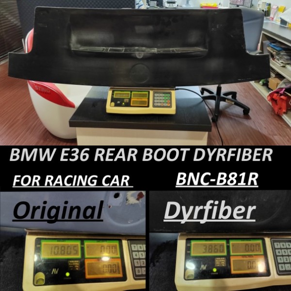 BMW E36 REAR BOOT DRYFIBER FOR RACING CAR ( BNC- B81R )1
