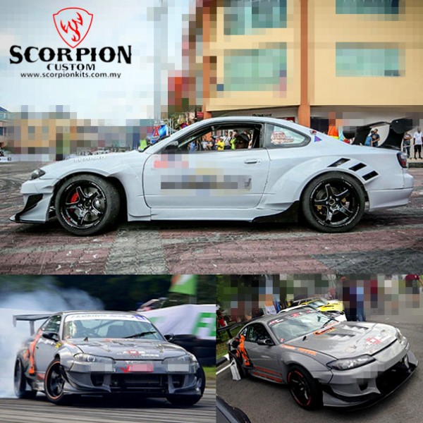 NISSAN SILVIA S15 FULL WIDE BODY KIT ( SCP S15 )2