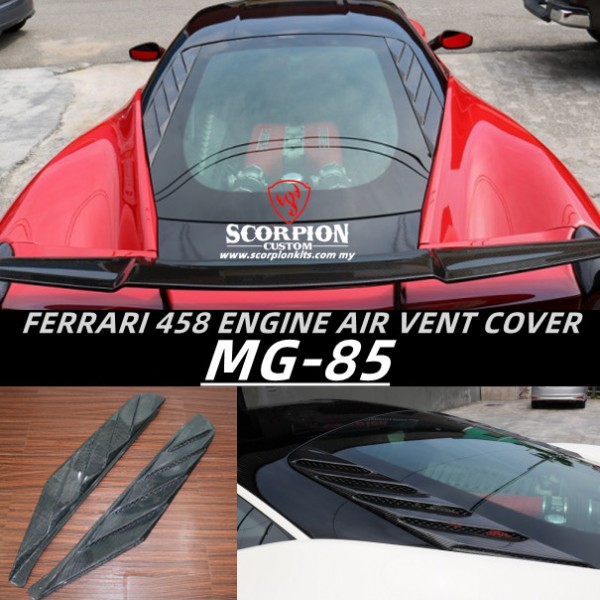 FERRARI 458 ENGINE AIR VENT COVER ( MG-85 )1