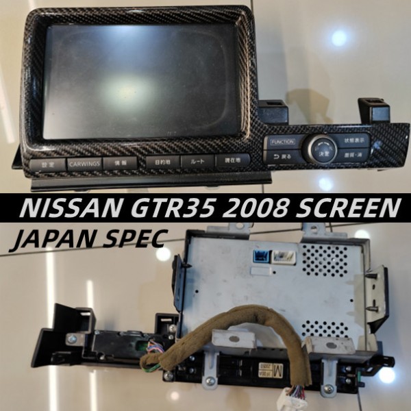 NISSAN GTR35 2008 SCREEN JAPAN SPEC.1
