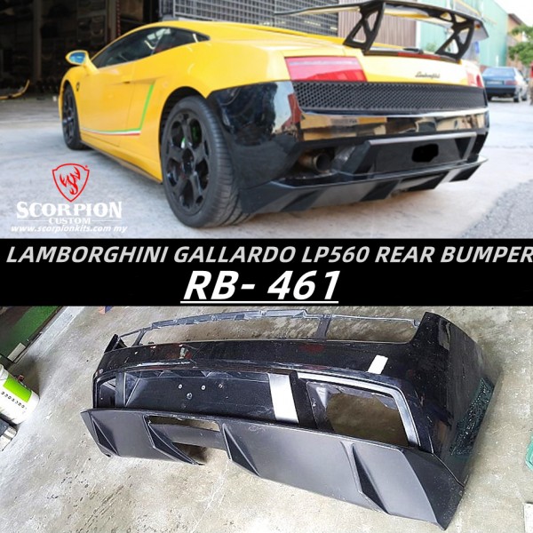 LAMBORGHINI GALLARDO LP560 REAR BUMPER ( RB - 461 )1
