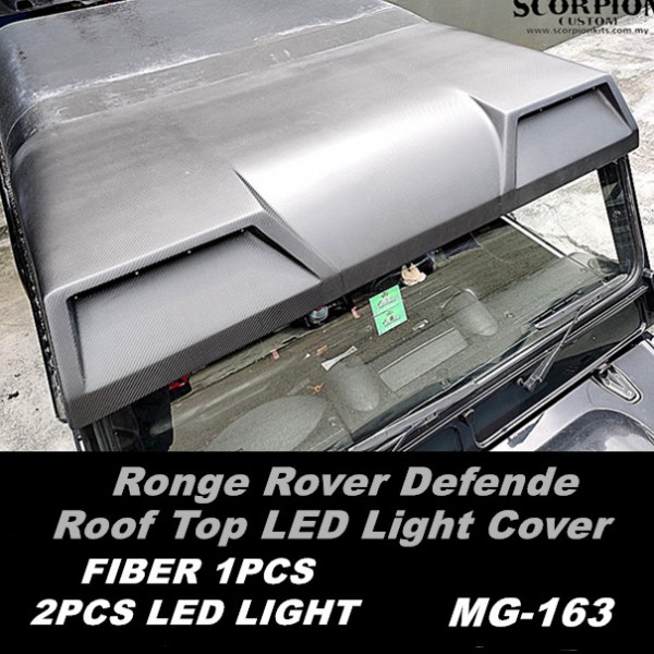 RANGE ROVER DEFENDER ROOF TOP LED LIGHT COVER (  MG-163 )1