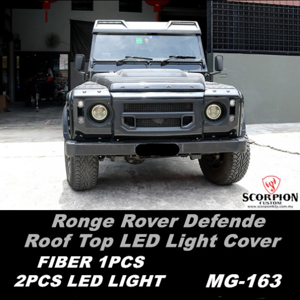 RANGE ROVER DEFENDER ROOF TOP LED LIGHT COVER (  MG-163 )2