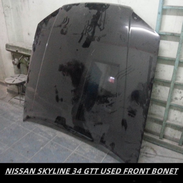 NISSAN SKYLINE 34 GTT USED FRONT BONET1