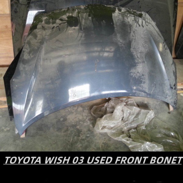 TOYOTA WISH 03 USED FRONT BONET1