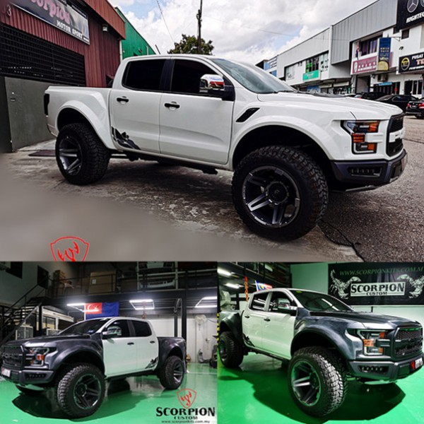 FORD RAPTOR CONVERT TO F150 WIDE BODY S1
