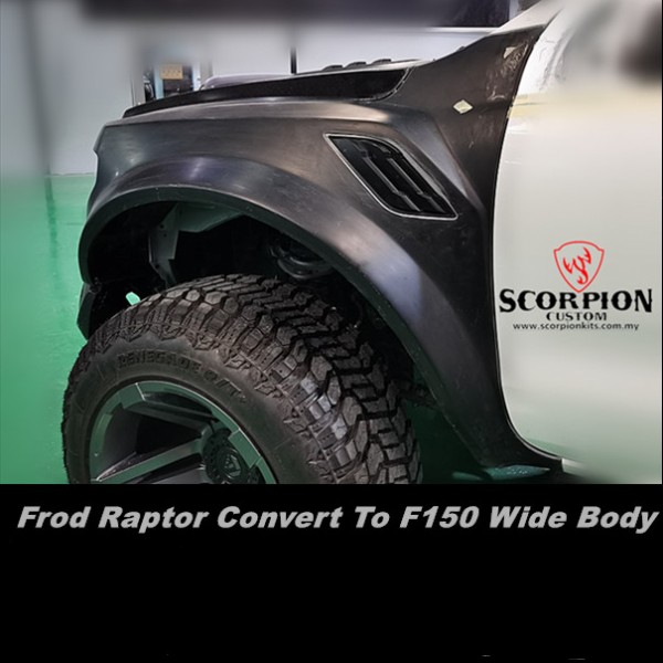 FORD RAPTOR CONVERT TO F150 WIDE BODY FF1