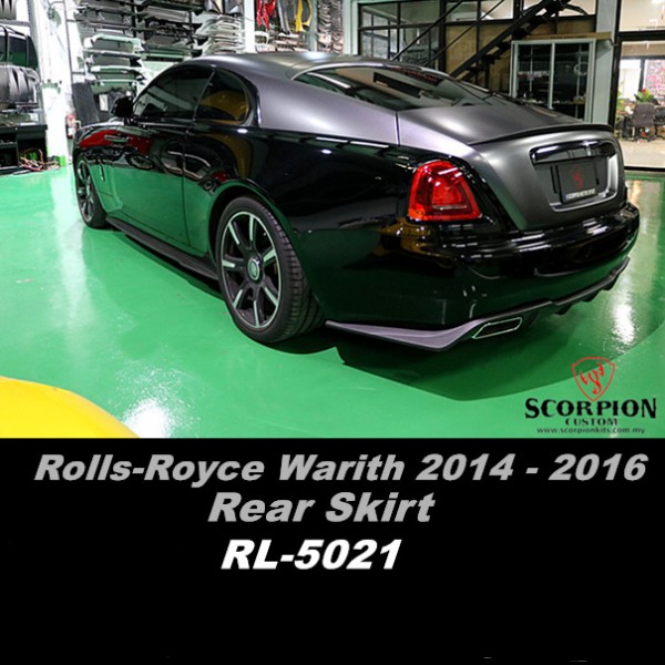ROLLS-ROYCE WARITH REAR SKIRT CARBON ( RL-5021 )2