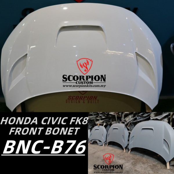 HONDA CIVIC FK8R FRONT BONET( BNC-B76 )1