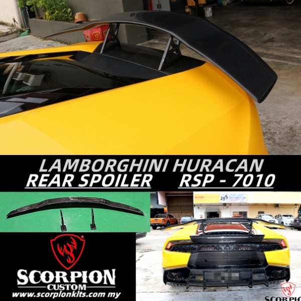 HURACAN M STYLE REAR CARBON SPOILER ( RSP 7010 )1