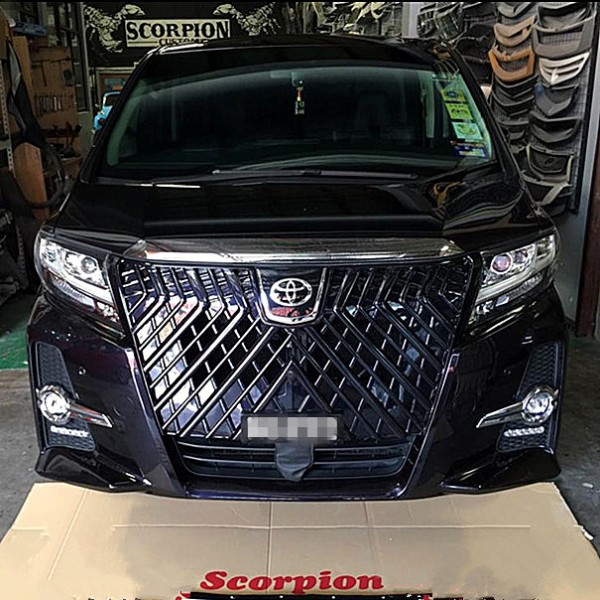 TOYOTA ALPHARD FRONT GRILLE  2016 (FG-A041 )1